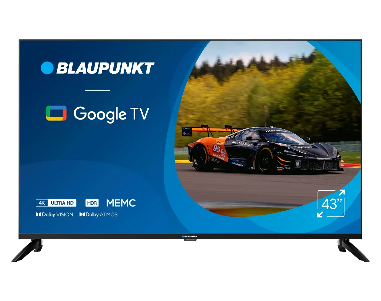 Telewizor Blaupunkt UHD 4K Google TV 43UBG6000S