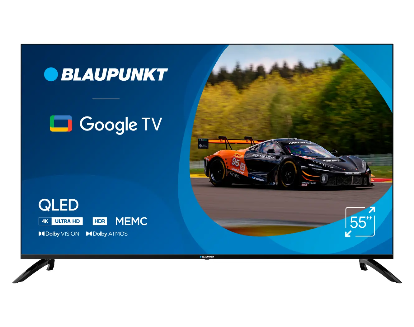 Telewizor Blaupunkt UHD 4K Google TV 55QBG7000S