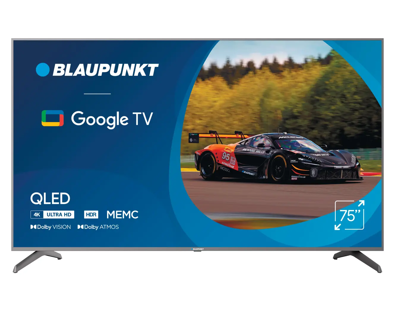 Telewizor Blaupunkt UHD 4K Google TV 75QBG8000S