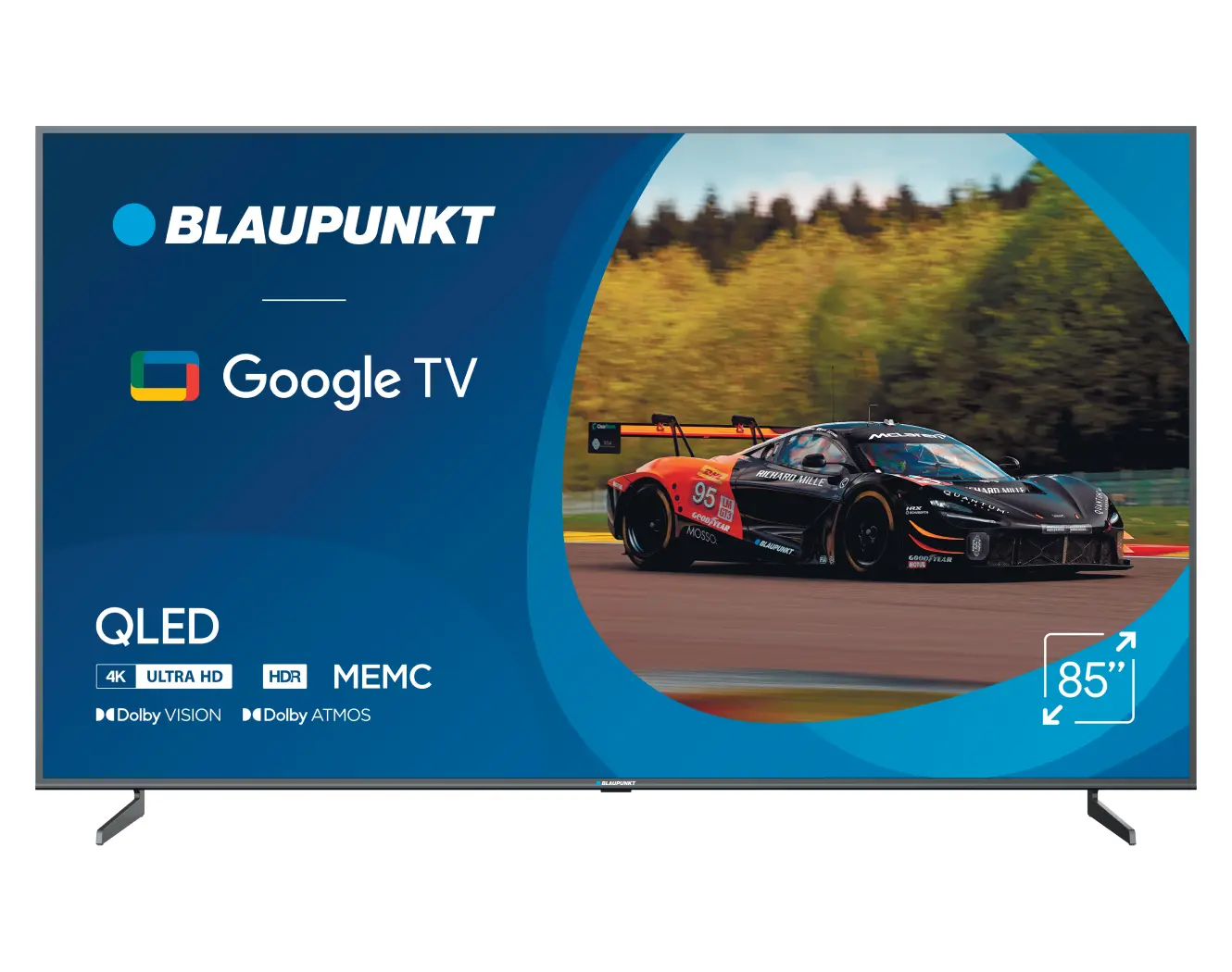 Telewizor Blaupunkt UHD 4K Google TV 85QBG8000S