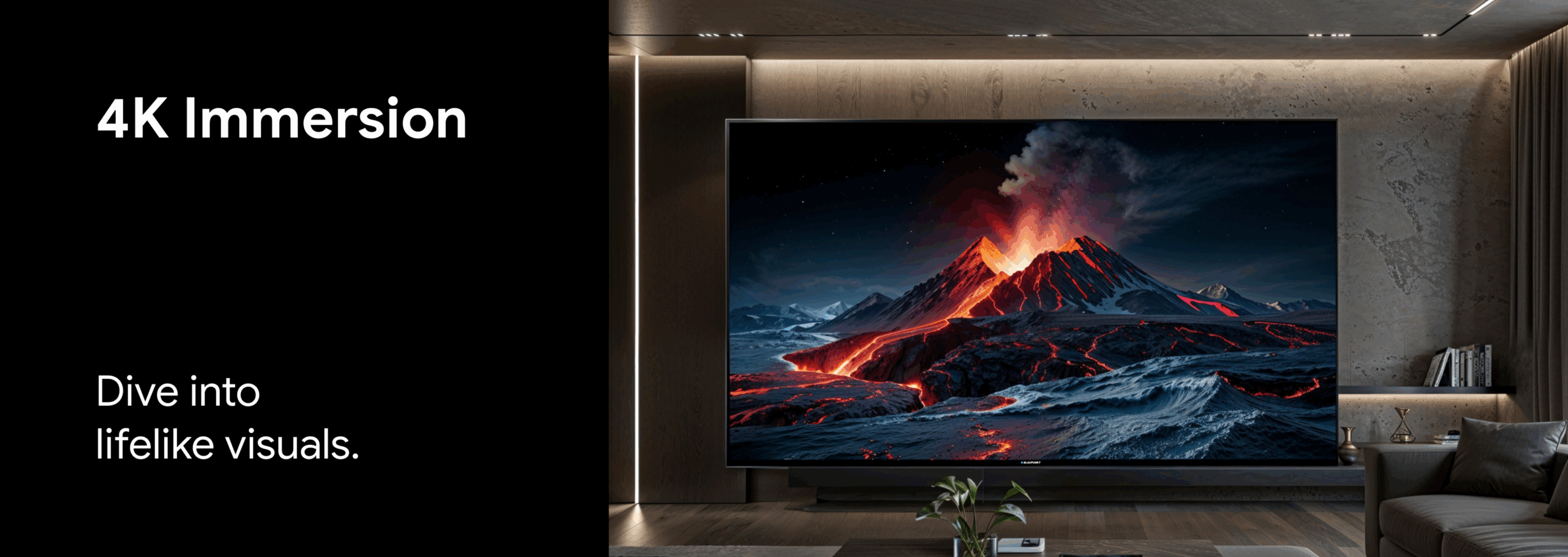 Telewizor Blaupunkt UHD 4K Mini LED Google TV 65MBG7000S