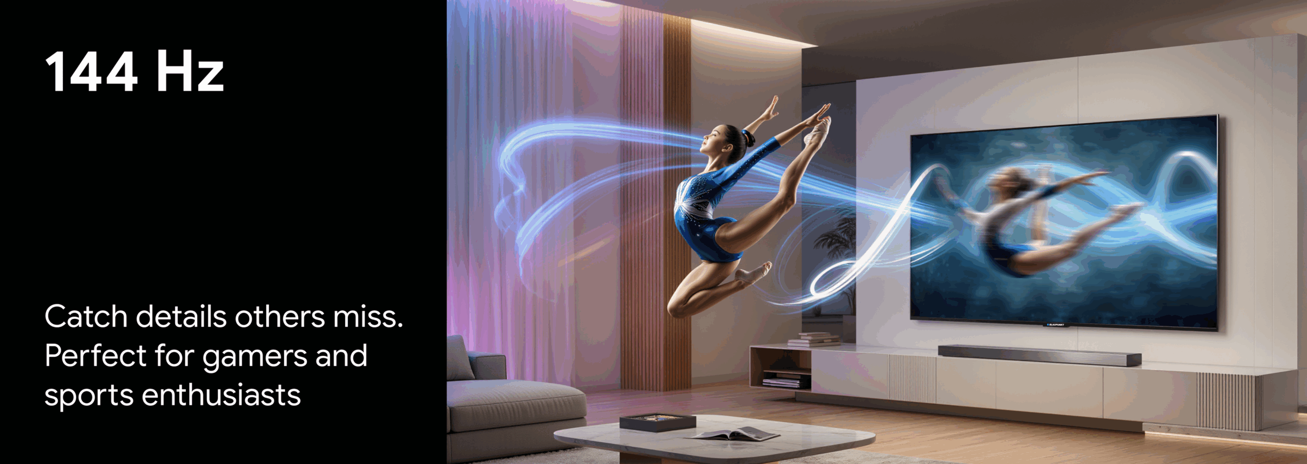 Telewizor Blaupunkt UHD 4K Mini LED Google TV 65MBG7000S