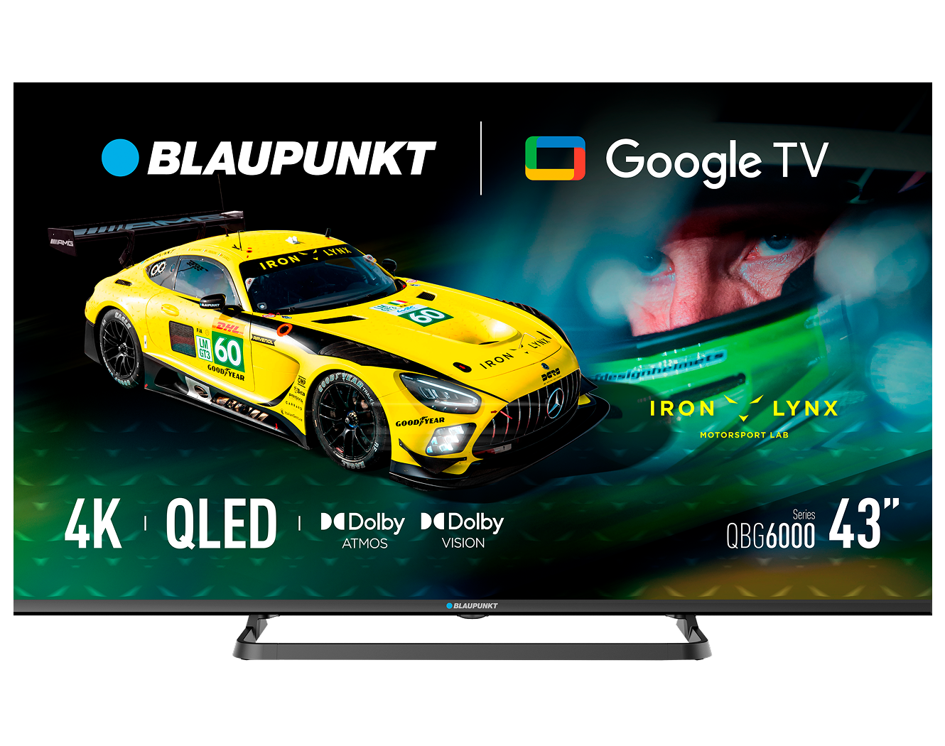 Telewizor Blaupunkt Ultra HD QLED Google TV 43QBG6000S