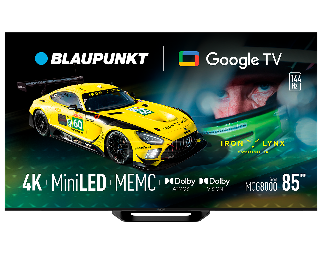 Telewizor Blaupunkt UHD 4K Mini LED Google TV 85MCG8000S