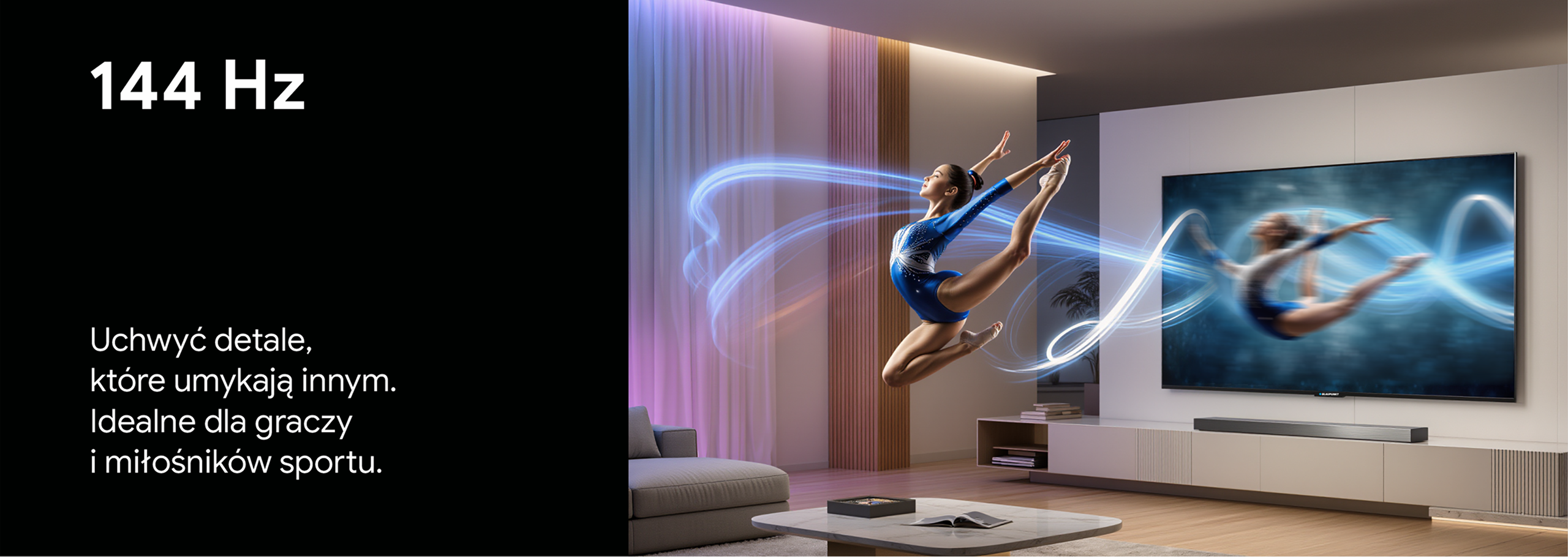 Telewizor Blaupunkt UHD 4K Mini LED Google TV 65MBG7000S