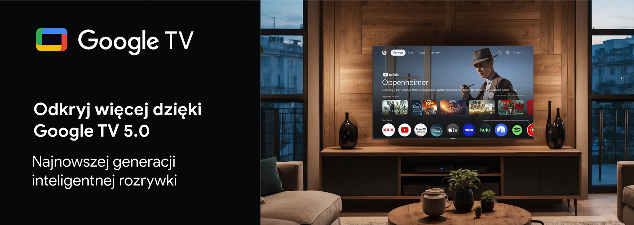 Telewizor Blaupunkt QLED Google TV 55QBG6000S