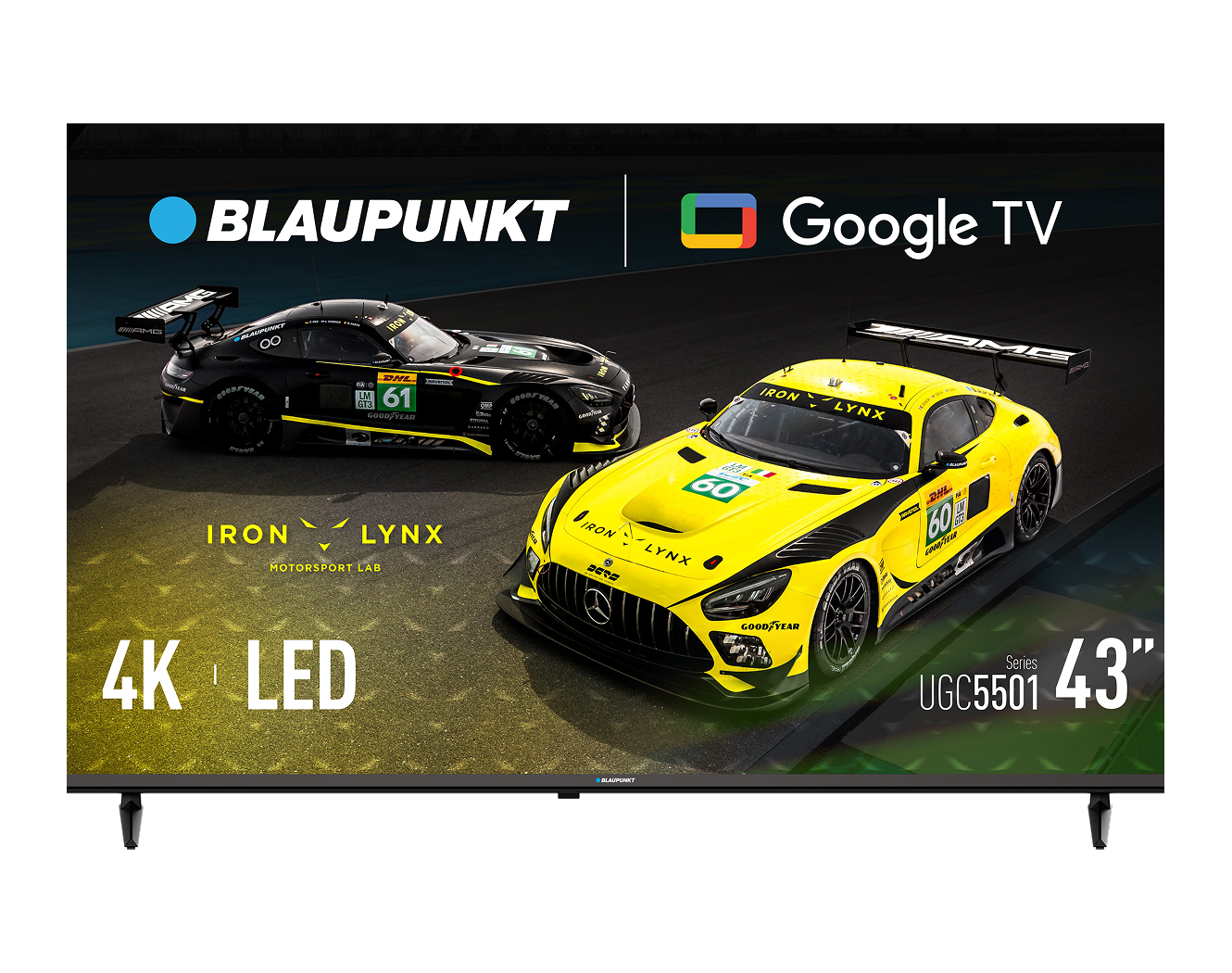 Telewizor Blaupunkt 4K Google TV 43UGC5501S