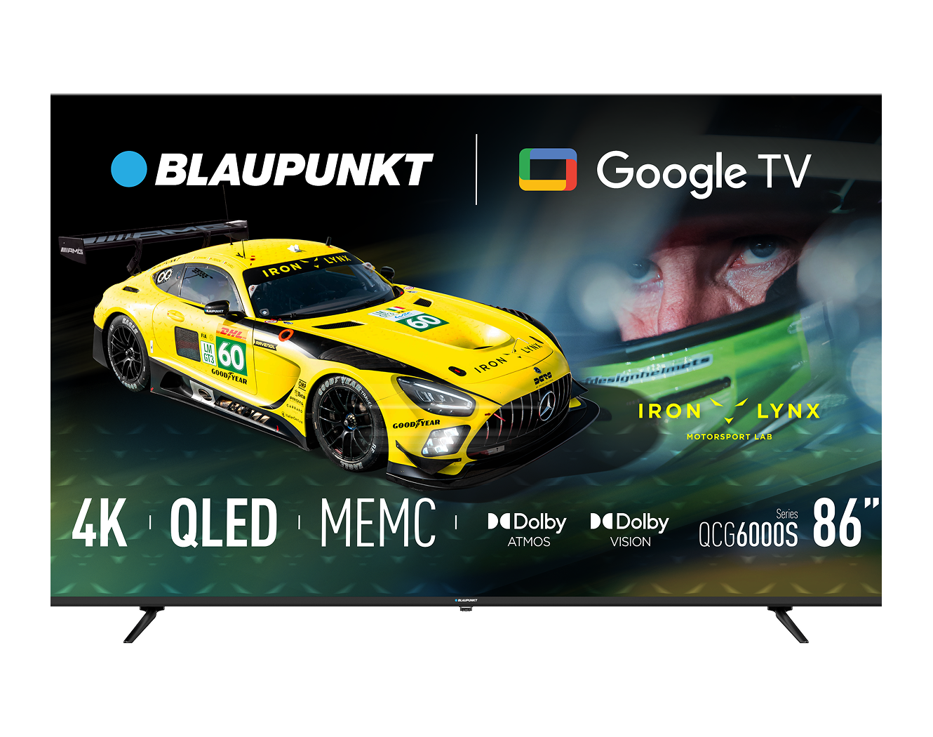 Telewizor Blaupunkt Full QLED Google TV 86QCG6000S